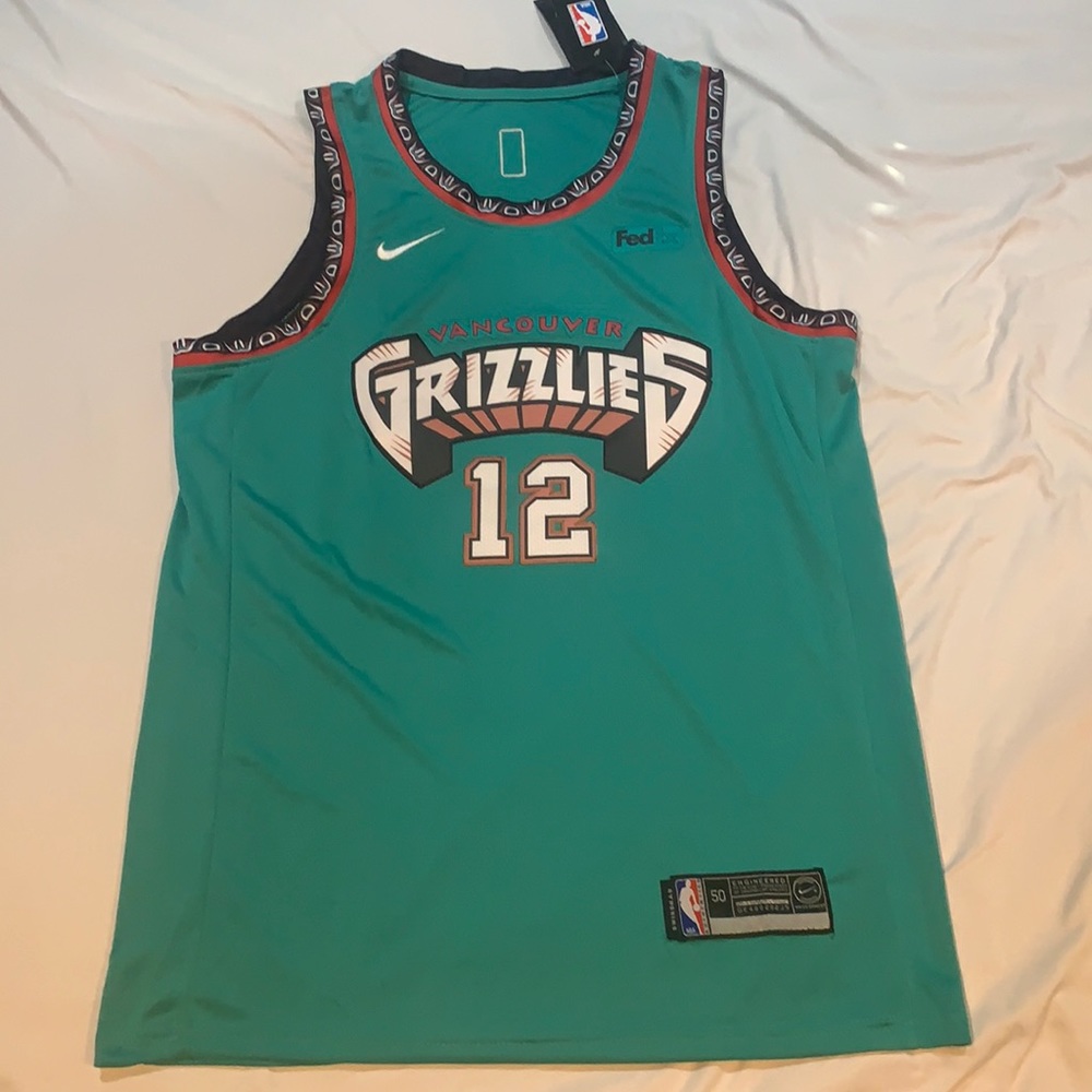 Ja Morant Vancouver/Memphis grizzlies jersey. Xl.